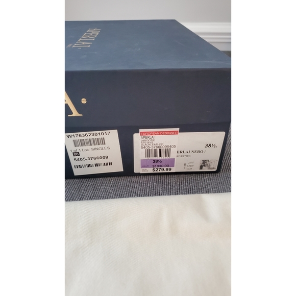 Aperlai black bootie 38.5 - Picture 4 of 4